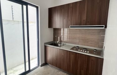 Brand new exquisitely built 4 bedroom duplex with a service quarter ,fully detached .