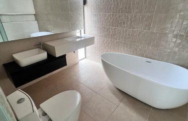 Brand new exquisitely built 4 bedroom duplex with a service quarter ,fully detached .